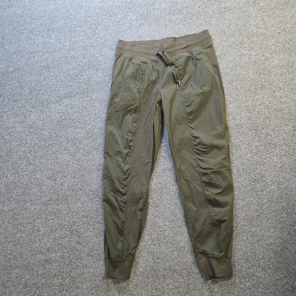 Lululemon Pants Womens Size 10 Green Dance Studio Mid Rise Jogger Pull On Casual